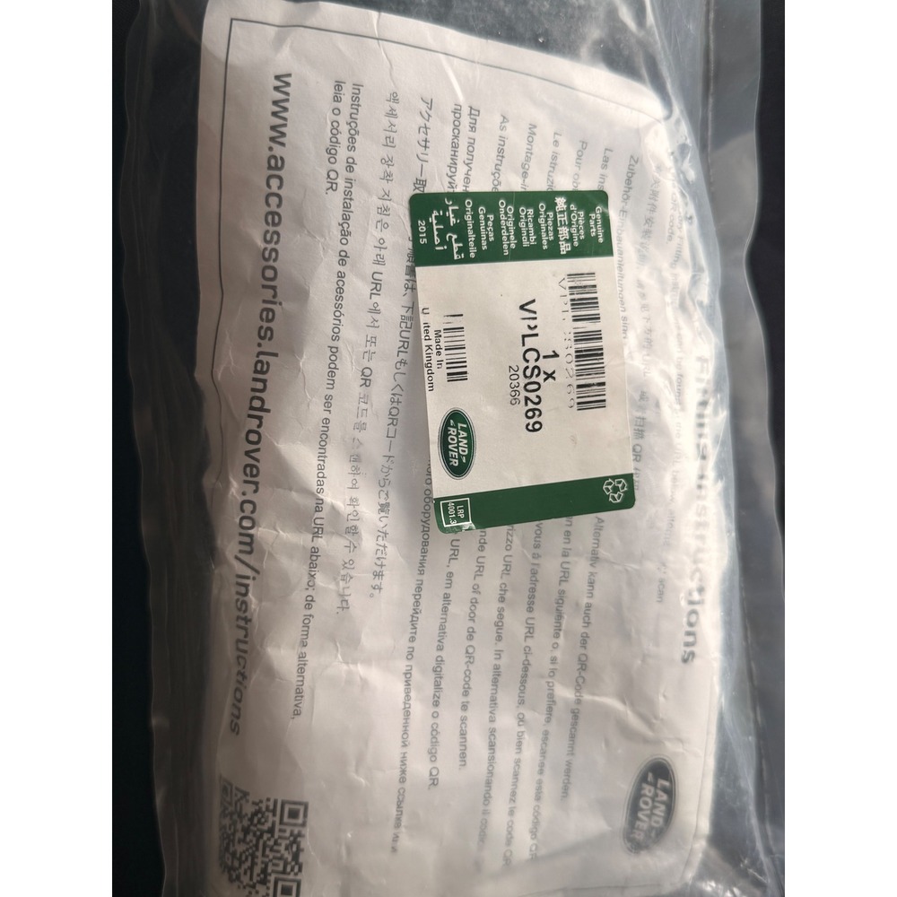 Land Rover Genuine Ratchet Tie Down Strap Kit VPLCS0269 New OEM Accessory Black